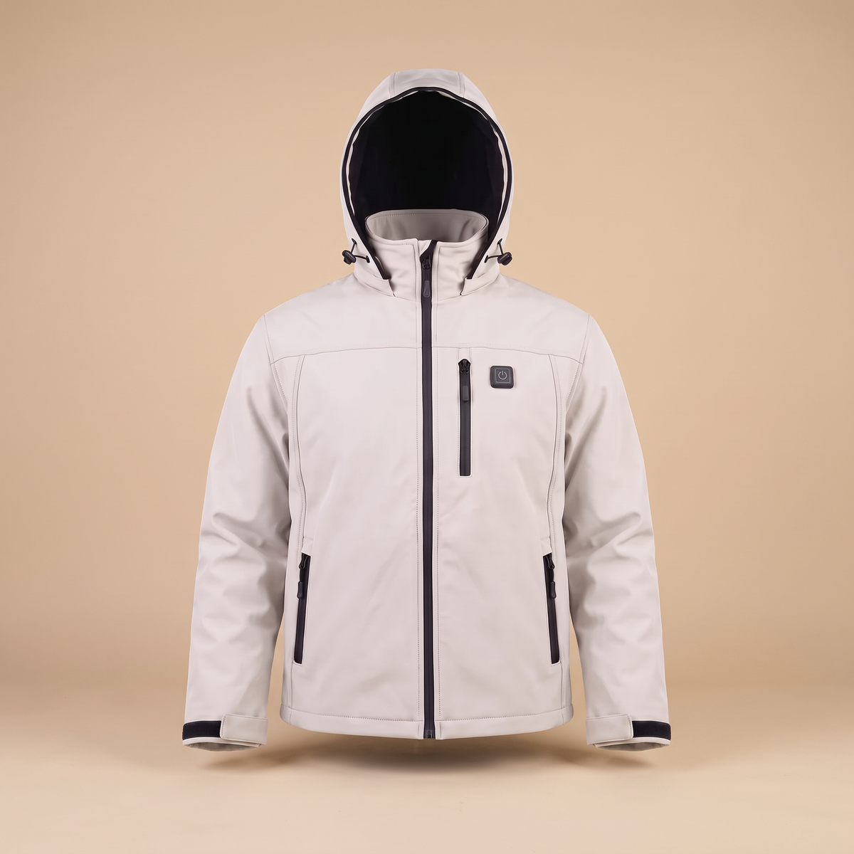 Veste chauffante Caldris blanche